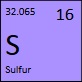 Sulfer (S)
